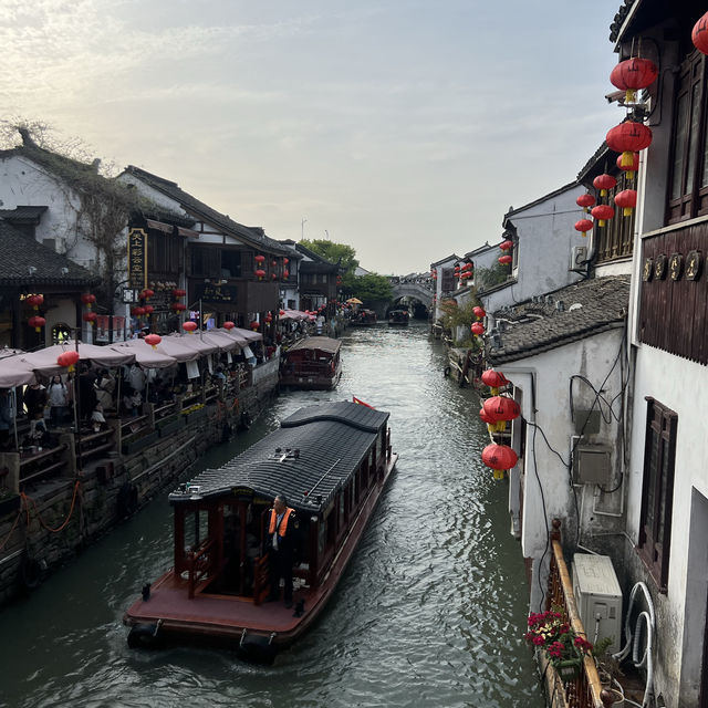 蘇杭旅遊景點｜小橋流水 蘇州老街《七里山塘》千年古鎮歷史區