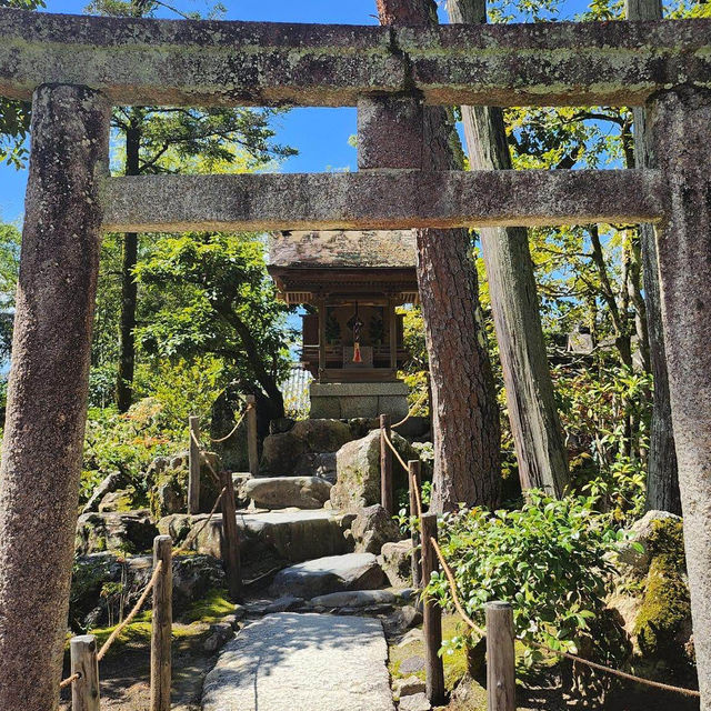 如詩如畫的京都銀閣寺🕍
