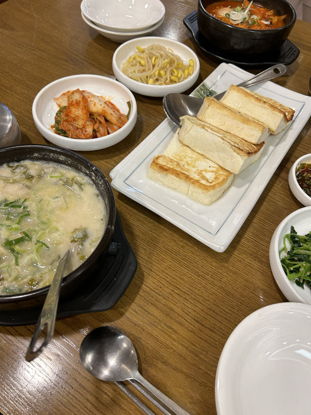 【韓国/エオゲ】麻浦区にある豆腐料理🍚シレギスープ🩷ミシュラン掲載店📕