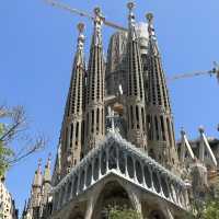 Iconic basilica in Barcelona