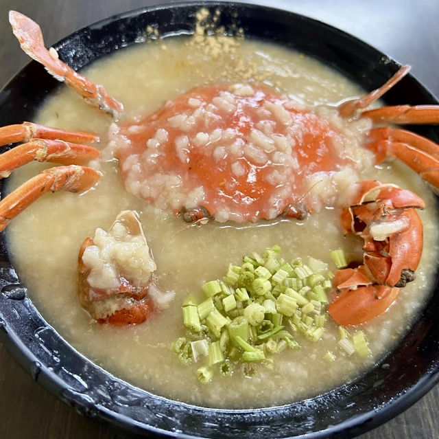 臺南探店 螃蟹粥 阿美深海鮮魚湯
