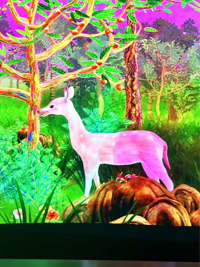 Amazing Glass Rotunda Digital Flora and Fauna