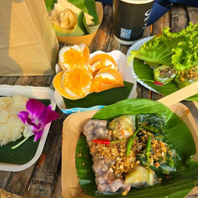 ตลาดเช้า ชาวกะเหรี่ยง โอ๊ะป่อย ราชบุรี 