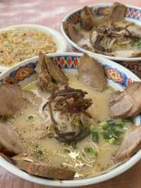 【北九州旅行】とんこつラーメン&焼飯🍜