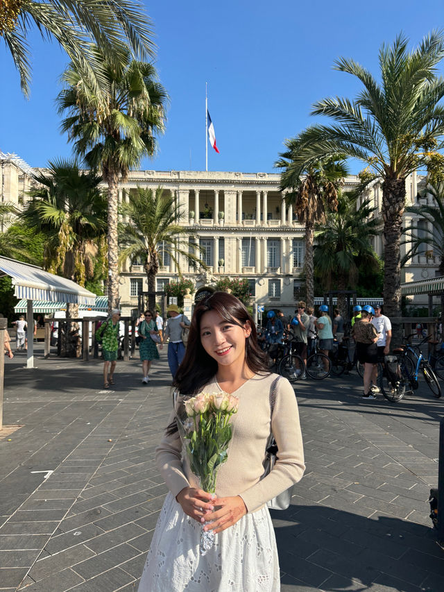 니스여행의 묘미 중 하나인 살레야 꽃시장 구경🌷