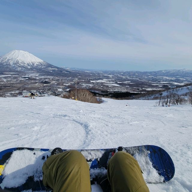 太美的滑雪場 羊蹄山二世谷