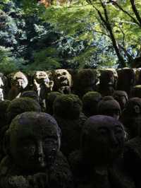 【京都観光】かわいい羅漢像がいっぱい！「愛宕念仏寺」⛩️🗿