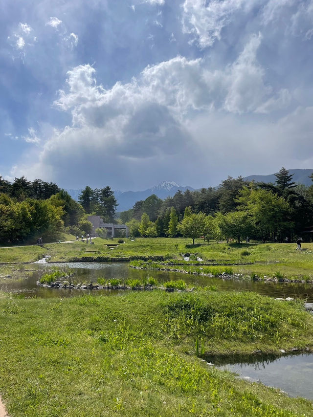 【安曇野市】1日450円で楽しめる！国営アルプスあづみの公園