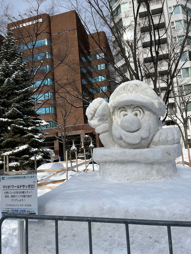 🧦🌨️일본 홋카이도 삿포로 오도리 공원