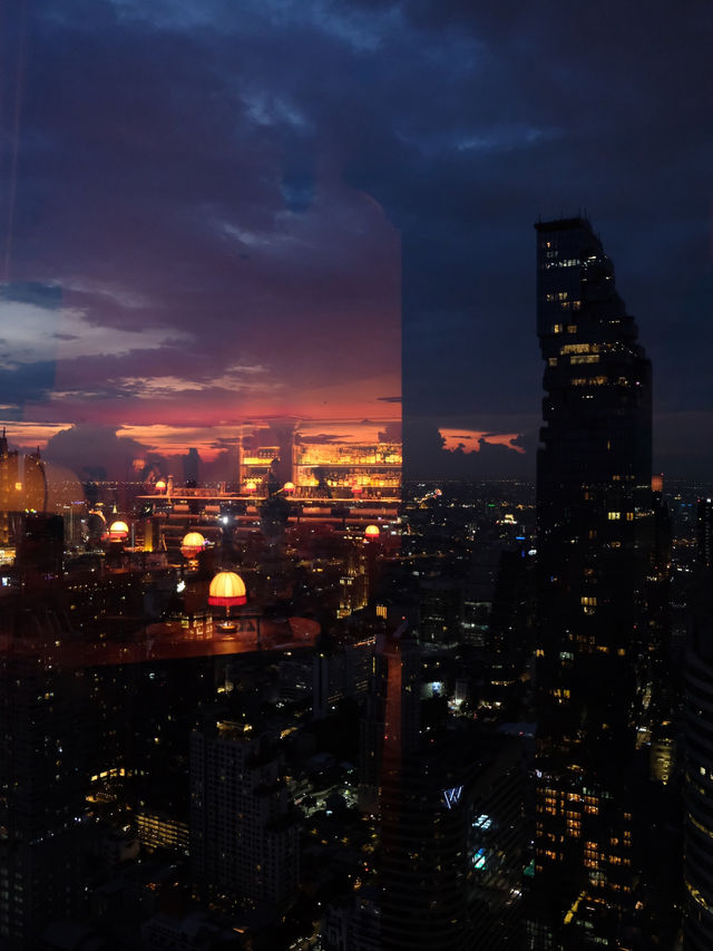 一次過收穫曼谷全景日落夜景 最高咖啡店 超美酒吧