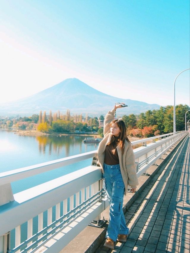🍁เดินเที่ยว Kawaguchiko-ohashi Bridge กันค่ะ
