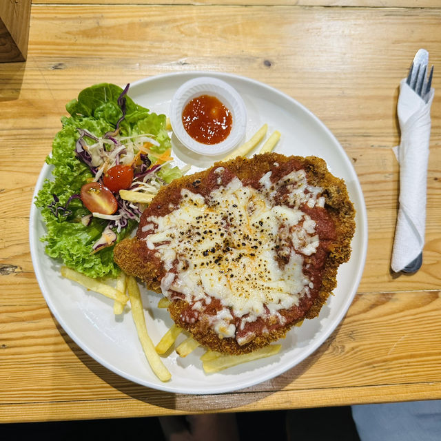 The delicious food in ink cafe.
