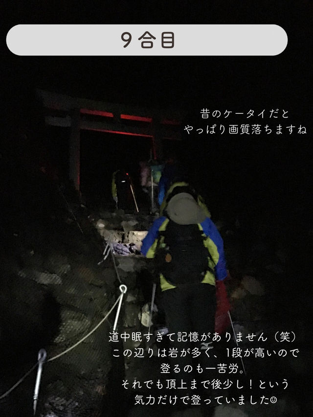 【富士山】登頂した時の記録！