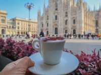 🇮🇹밀라노 두오모에서 에스프레소 감성 한잔☕️🇮🇹