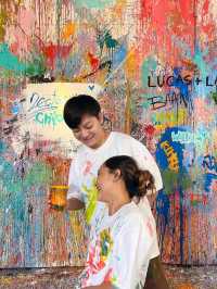 พิกัดที่เดทฮีลใจ D.I.Y เสื้อคู่ 🎨📍 baanpuen