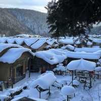 ☃️หมู่บ้านเห็ดหิมะ China Snow Town☃️