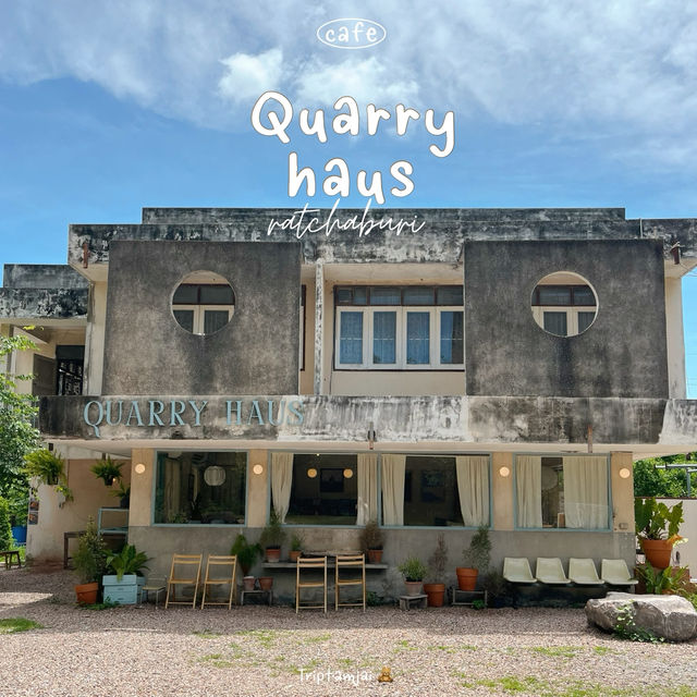 คาเฟ่สวยที่ราชบุรี Quarry haus