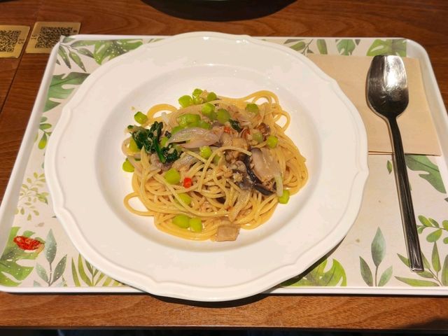 在戲院內的健康輕食餐廳