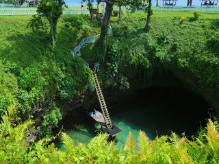 Ocean Trench in Samoa 