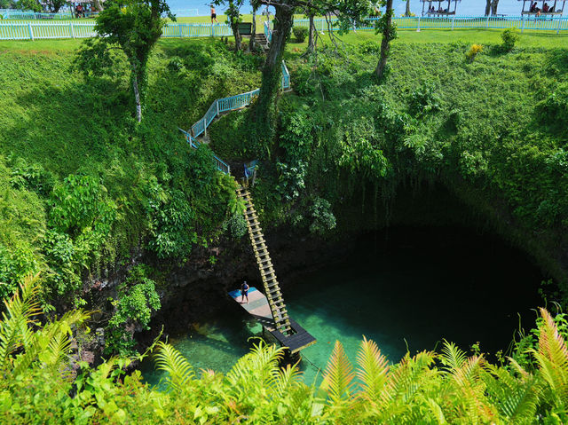 Ocean Trench in Samoa 