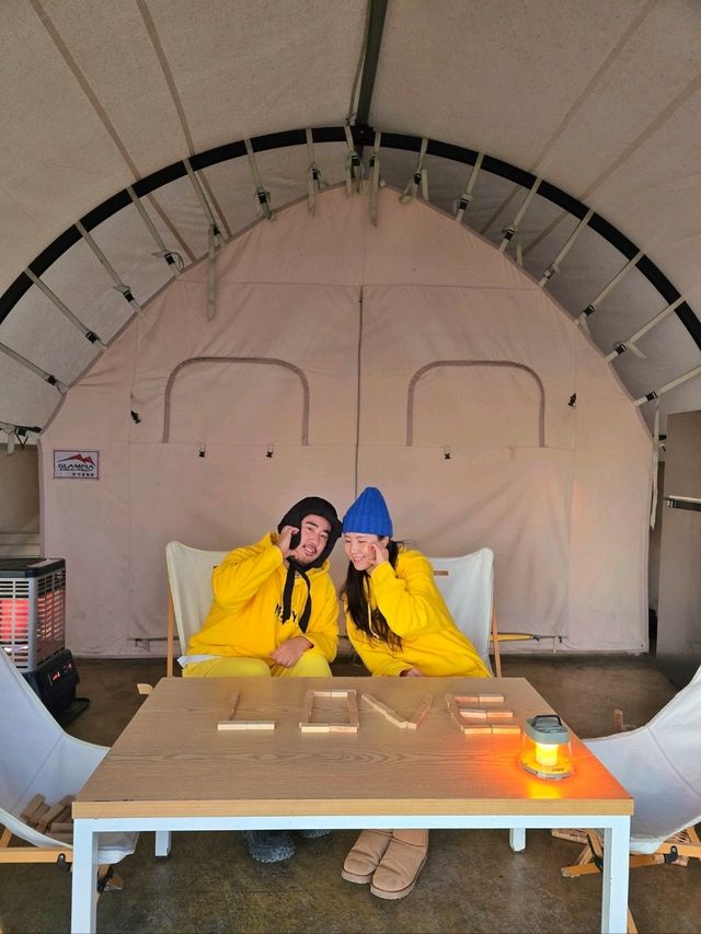 비토섬을 대표하는 감성가득 오션뷰 글램핑🏕