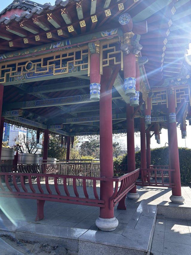 중국과 한국의 우정을 상징하는 차이나타운 인화문🇰🇷