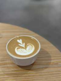 Excellent coffee butter scone; even better exotic coffee!