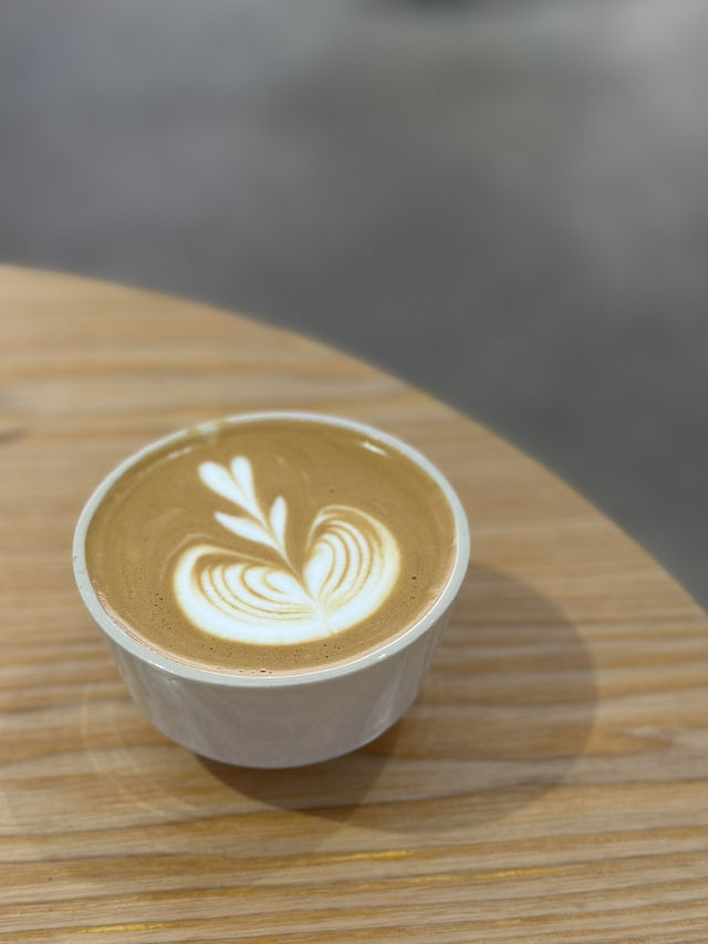 Excellent coffee butter scone; even better exotic coffee!