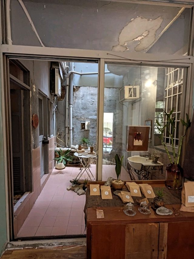 栮咖啡，彷彿走進台南阿嬤家的老厝咖啡店
