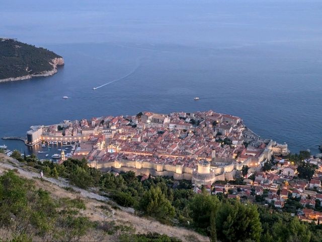 ドブロブニクビューポイントからの景色