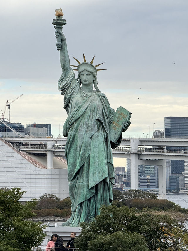 台場自由女神像：東京灣畔的小巴黎🗽✨