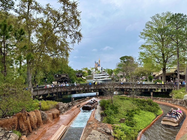 フロリダ🇺🇸 Tiana's Bayou Adventure