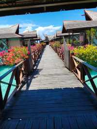 "Kapalai Dreamscape: Serenity at Mabul Water Bungalows"