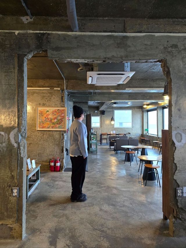 포토스튜디오 같은 오션뷰 청사포카페💜