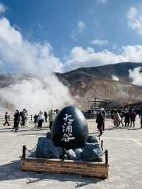 箱根｜活火山🌋黑雞蛋⚫️