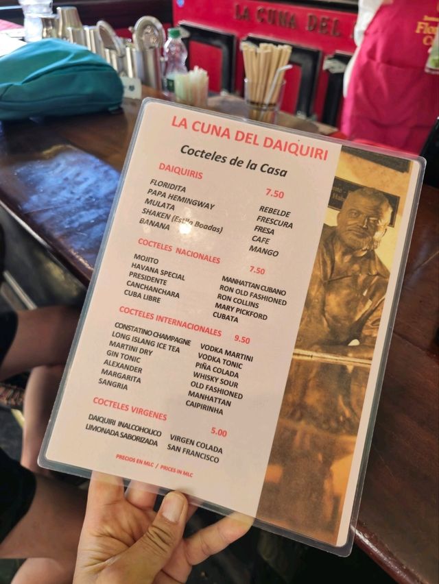 해외여행 헤밍웨이도 다녀간 쿠바 올드하바나의 인기 바 El Floridita Bar