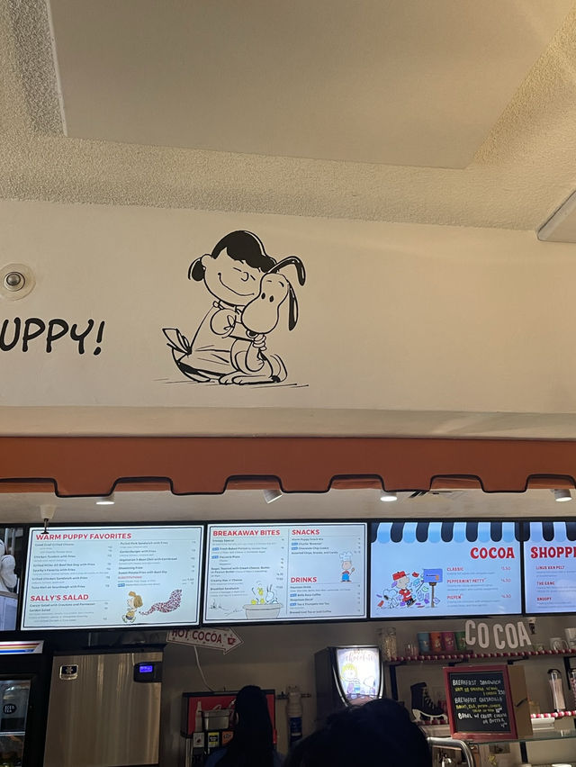 【サンフランシスコ🇺🇸】スヌーピーのカフェでのんびり☕️