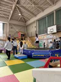 藤枝の室内キッズスペースで、家族とまったり時間
