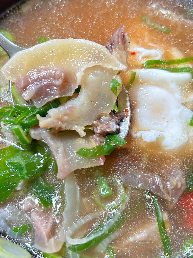 🇰🇷浦項✈️ 白種元三代天王推薦牛頭肉湯飯평남식당