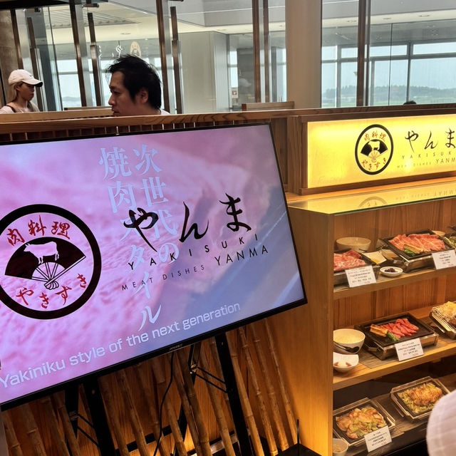 🇯🇵【成田空港】やきすき定食！おいしいお肉を食べよう♪
