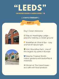 Leeds 3-days itinerary 