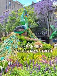 COLOURFUL PEACOCKS OF NANPING PEDESTRIAN STREET