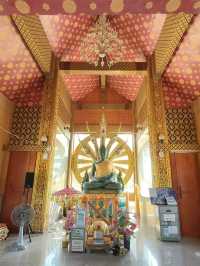 วัดป่าอุโบสถสีทองสวยๆที่เทพสถิต ชัยภูมิ