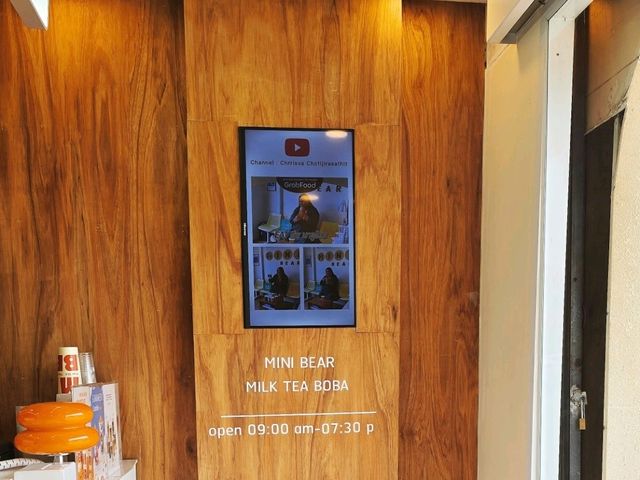 MINIBEAR สาขาพนมสารคาม ชาไข่มุกอร่อย ร้านน่านั่ง