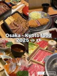 พิกัดร้านอาหารใน Kyoto - Osaka🇯🇵🍜