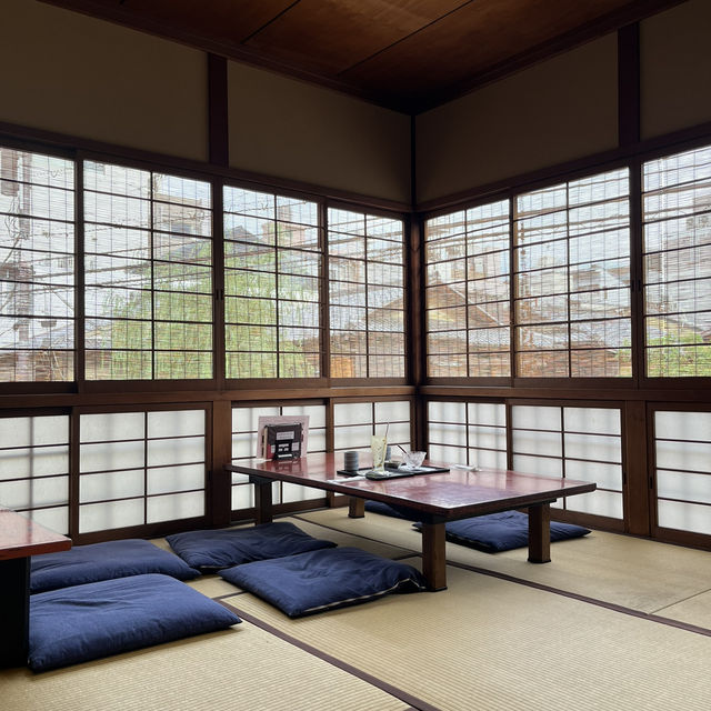 Traditional Japanese tea house 