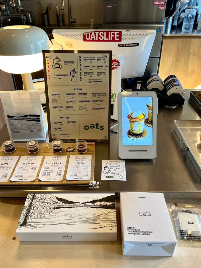 Oats Coffee: A Charming Café in a Seoul Townhouse