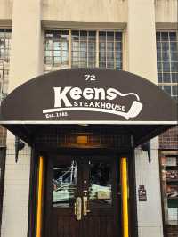 紐約百年牛排館體驗｜Keens Steakhouse 食記｜招牌羊排真的神