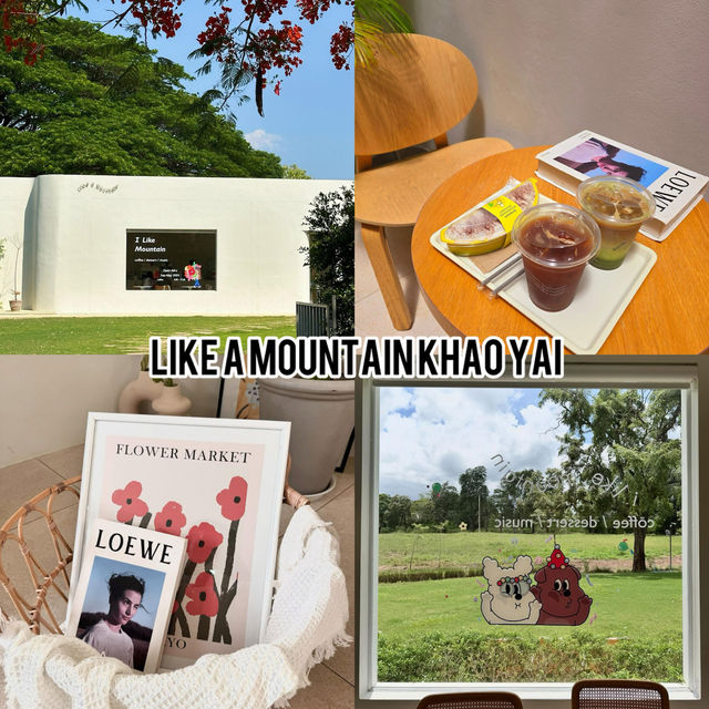 🌿☕ Like A Mountain – คาเฟ่วิวภูเขาใจกลางเขาใหญ่ 🏞️