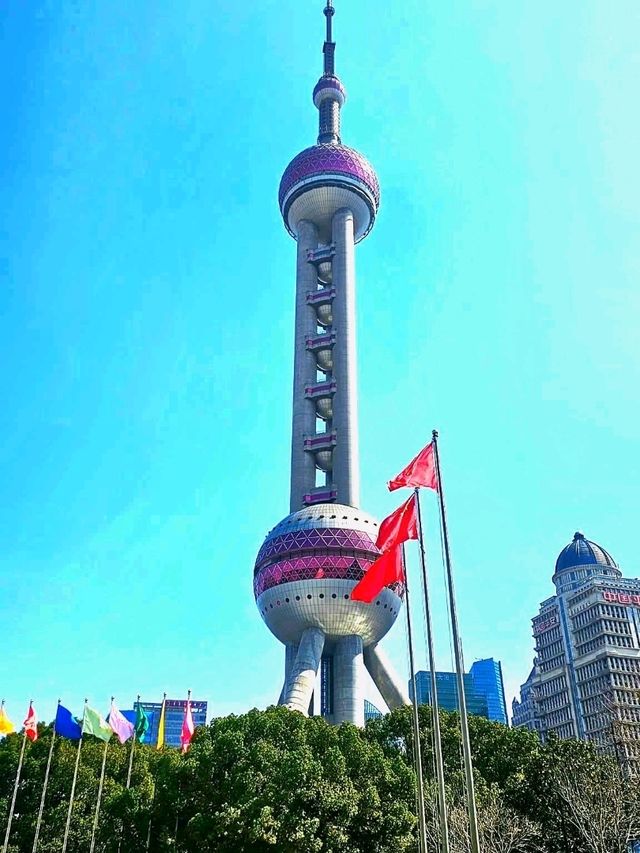 Ascend to the skies atop Oriental Pearl Tower